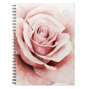 Pink Rose Notebook
