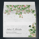 Pink Rose Old Wall Vintage Style Journal Wedding Envelope<br><div class="desc">Beautiful Invitation to celebrate Special occasions and festivals comes with digital and E-invitation as per your request. We would love to replicate our designs to make multiple products like rsvp cards, labels envelopes, and more. Customization is available for ready to print on request at info@shamaurcreatif@gmail.com. Look Forward to hearing from...</div>