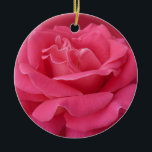 Pink Rose Ornament Personalized Rose Decorations<br><div class="desc">Romantic Rose Ornaments Personalized Wedding Mementos Holiday Decorations Pink Wild Rose Decorations Beautiful Romantic Christmas Gifts Hanukkah Neutral Holiday Decorations Rose Christmas Ornaments Keepsakes & Gifts for Friend Family Men Women Kids Home & Office Customizable Stylish Nondenominational Wild Rose Decorations Customized Holiday Roses Decorations Your Name Here Holiday Greetings Christmas...</div>