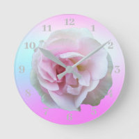 Pink Rose Pastel Purple Ombre