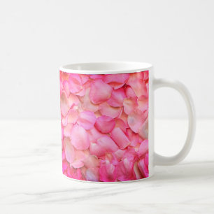 Pink Rose Petals Coffee Mug