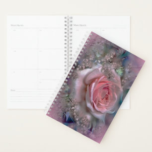 Pink Rose Planner