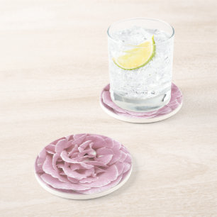 Pink Rose Sandstone Coaster