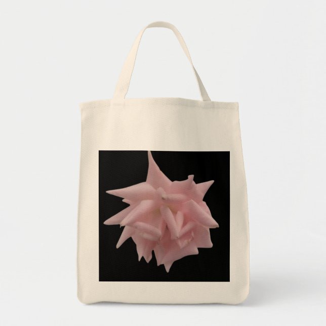 Pink Rose Tote Bag (Front)