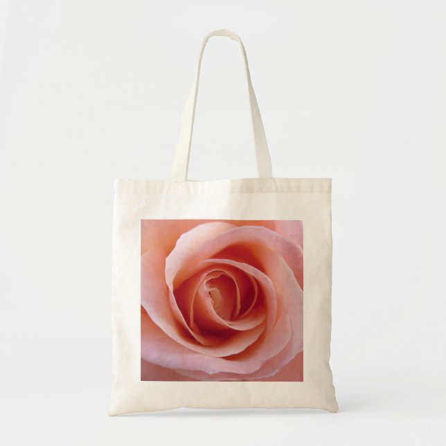 Pink Rose Tote Bag (Front)