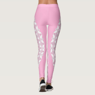 Pink Rose Tristyns Mandala Leggings