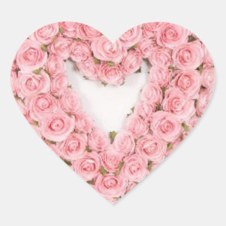 Pink Rose Wreath Sticker for any occasion