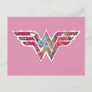 Pink Rose WW Postcard