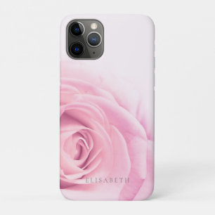 Pink Rose & Your Name iPhone 11 Pro Case