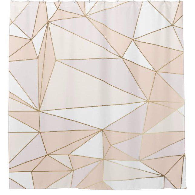 Pink Rosegold: Abstract Geometric Luxury (Front)