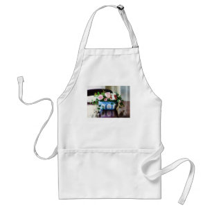 Pink Roses and Ivy Standard Apron