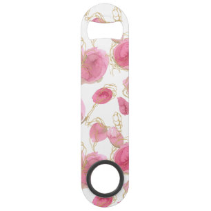 Pink roses bar key