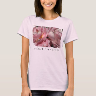 Pink Roses Bloom Tank Top Tee