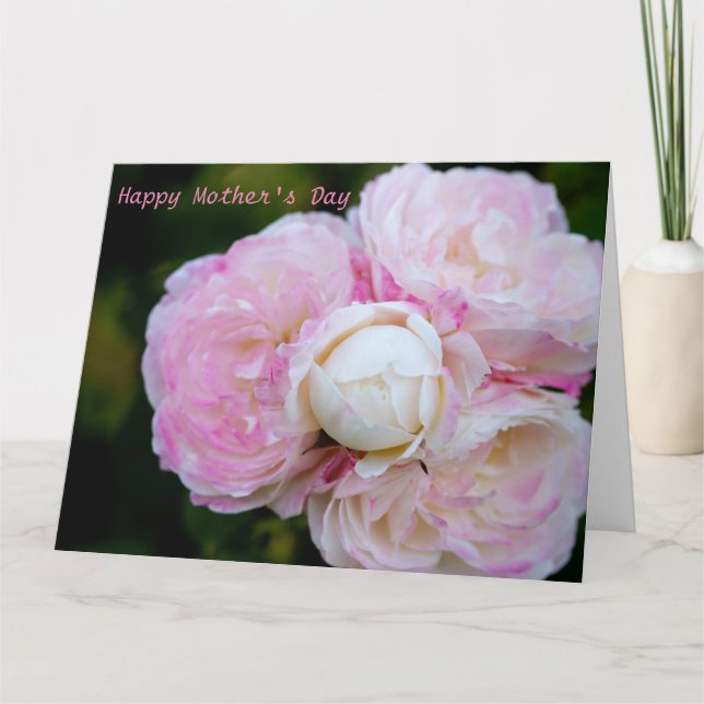Pink roses card (Front)
