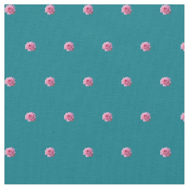 Pink roses fabric (Close Up)