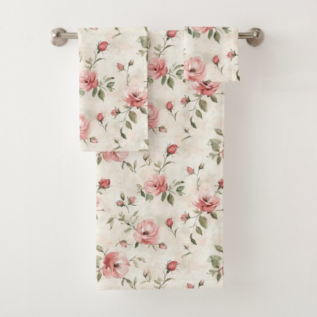 Pink Roses Floral  (En situation)