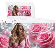 Pink Roses Funeral Casket Insert Panel Pink Sky