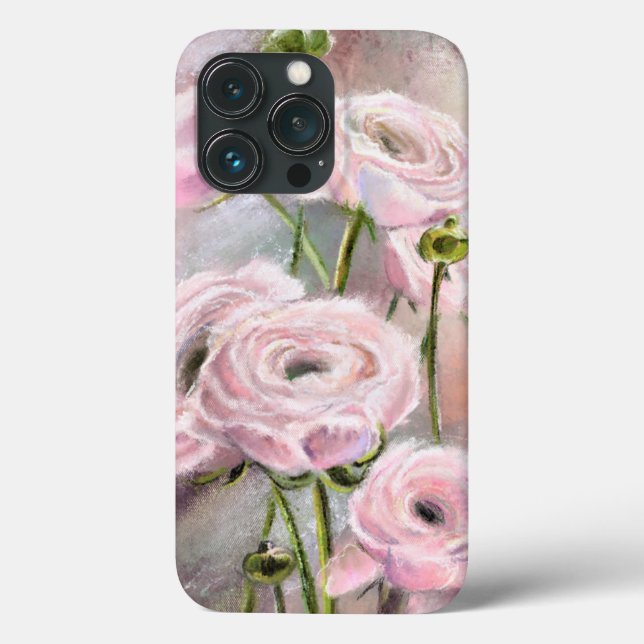 Pink Roses iPhone Case (Back)