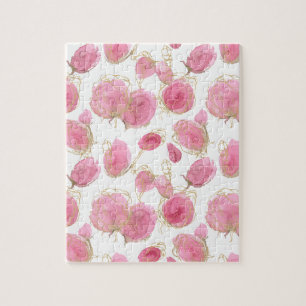 Pink roses jigsaw puzzle