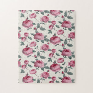 Pink Roses Jigsaw Puzzle