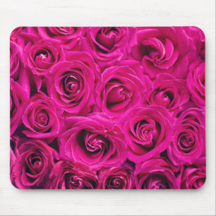Pink Roses Mouse Pad