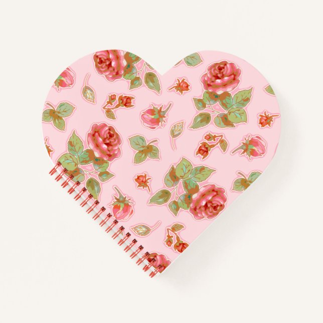Pink Roses Notebook (Front)
