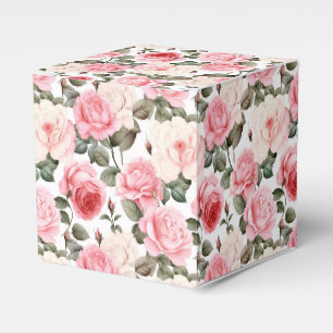 Pink Roses Party Treat Box