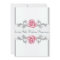 Pink Roses Silver 25th Wedding Anniversary