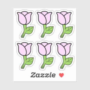 Pink Roses Sticker