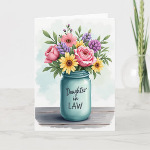 Pink Roses Sweet Mothers Day Card