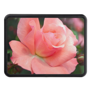 Pink Roses Trailer Hitch Cover