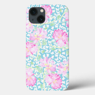 Pink Roses, White Butterflies iPad Case-Mate Case