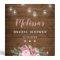 Pink Rustic Bridal Shower Memory Keepsake Album