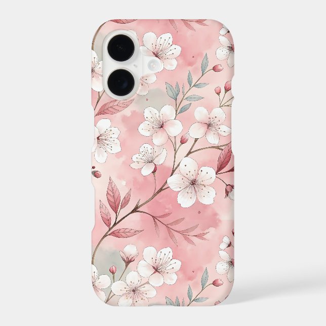 Pink Sakura Flower Pattern (Verso)