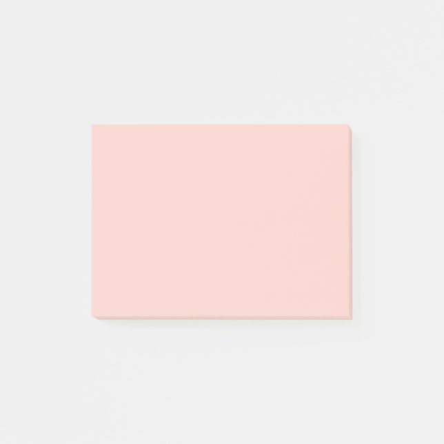 Pink Salt Solid Colour Post-it Notes (Front)