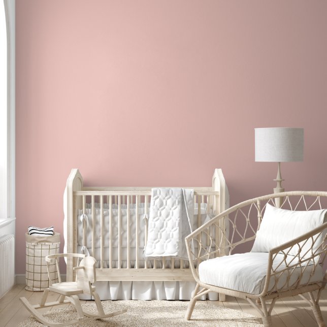Pink Salt Solid Colour Wallpaper (Kids)
