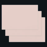 Pink Salt Wedding Simple Plain Custom Bridal Colou Wrapping Paper Sheet<br><div class="desc">Designed with solid light pink colour,  this is great for weddings,  bridal showers,  baby shower,  bachelorette and more!</div>