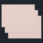 Pink Salt Wedding Simple Plain Custom Bridal Colou Wrapping Paper Sheet<br><div class="desc">Designed with solid light pink colour,  this is great for weddings,  bridal showers,  baby shower,  bachelorette and more!</div>