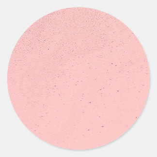 Pink Sand Classic Round Sticker