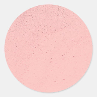 Pink Sand Classic Round Sticker