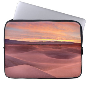 Pink sand dunes, Death Valley, CA Laptop Sleeve