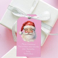 Pink Santa Claus Custom Girls Christmas Party