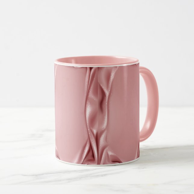 Pink Satin Mug (Front Right)