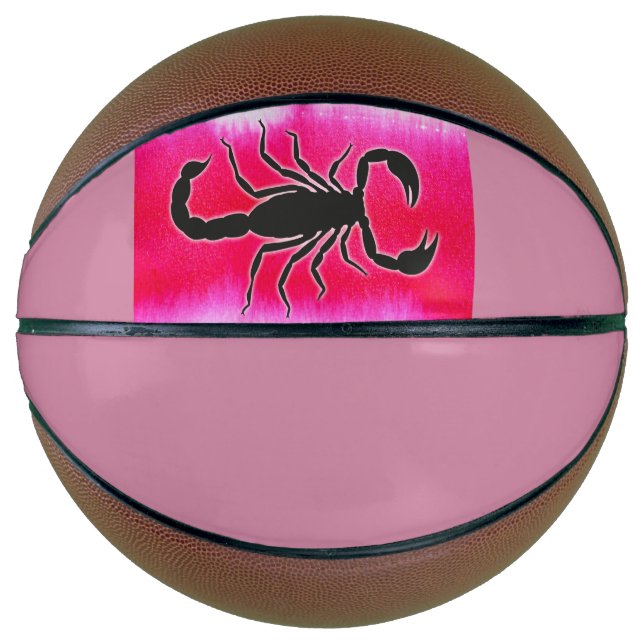 pink scorpio basketball (Front)