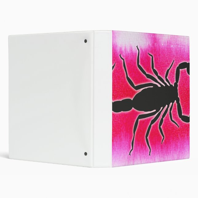 pink scorpio binder (Background)