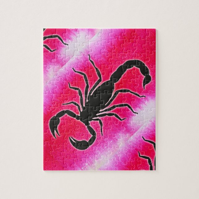 pink scorpio jigsaw puzzle (Vertical)