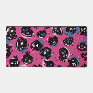 Pink scull emo Electronics  Computer & Laptop  Desk Mat