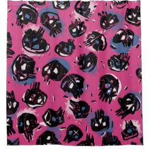 Pink scull emo Home & Living Bath & Beauty