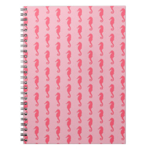 Pink Seahorse Notebooks