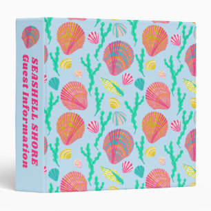 Pink Seashells Beach Vacation Rental Information Binder